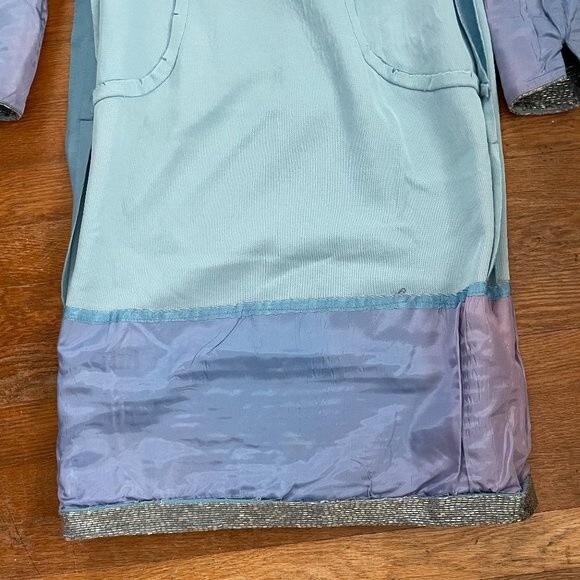 Vintage Lilli Diamond California Boho Sequin Long Sleeve Women Dress - Picture 12 of 15